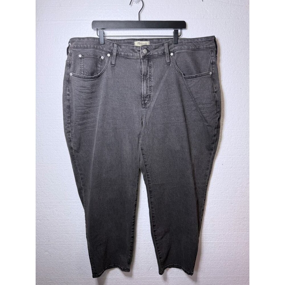 Madewell New Womens Plus Size 24 W Black The Curvy Perfect Vintage Jeans Stretch